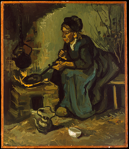 Peasant Woman Cooking